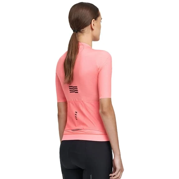 Maglia MAAP Emblem Pro Hex Manica Corta Rosso Corallo Donna - immagine 3