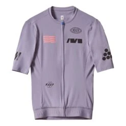 Maglia MAAP Fuse Pro Manica Corta Lilla Grigio-blu Donna