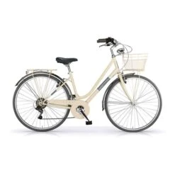 Bicicletta Urbana MBM Silvery Crema Donna