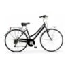 Bicicletta Urbana MBM Central 28" 6V Nero Lucido Donna