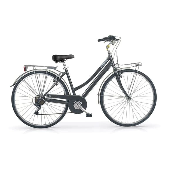 Bicicletta Urbana MBM Central 28" 6V Grigio Titanio Donna