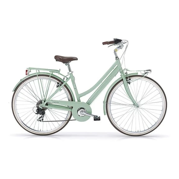 Bicicletta Urbana MBM Boulevard 6V Verde Menta Donna
