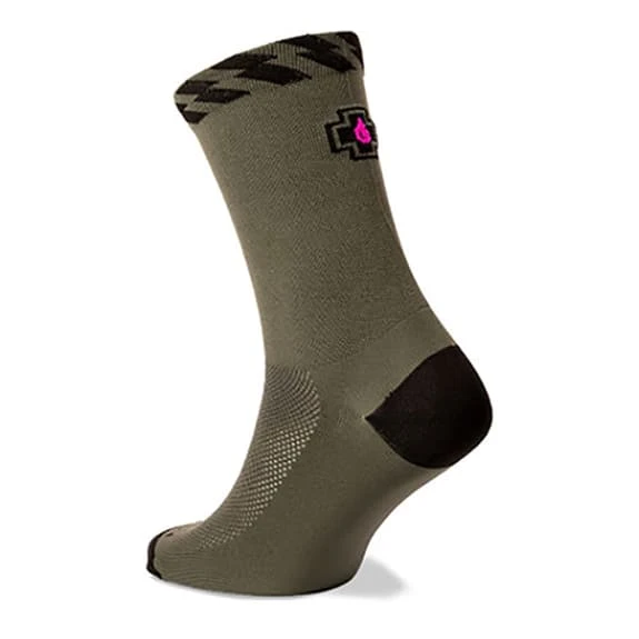 Calze Muc-Off Technical Riders Verde Scuro