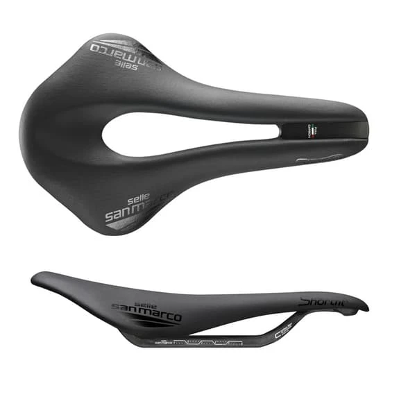 Sella Selle San Marco Shortfit Open-Fit Superleggera Wide Nero