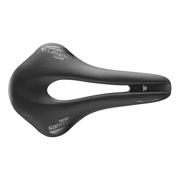 Sella Selle San Marco Shortfit Open-Fit Superleggera Wide Nero - immagine 3