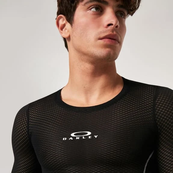 T-shirt Intima Oakley Endurance Manica Corta Nero - immagine 5