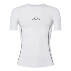 T-shirt Intima Oakley Endurance Manica Corta Bianco