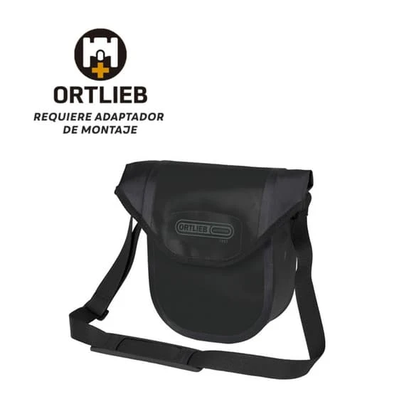 Borsa Manubrio Ortlieb Ultimate Six Compact Free 2,7L Nero