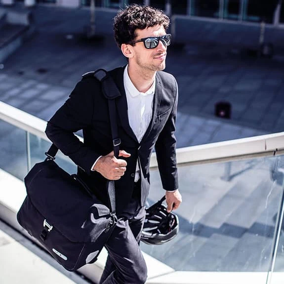 Tracolla Ortlieb Downtown Two 20L QL 2.1 Blu - immagine 5