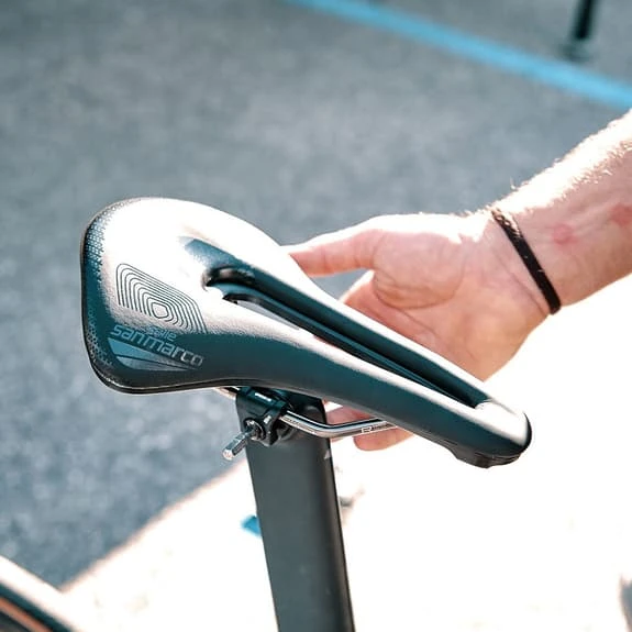 Sella Selle San Marco Shortfit Open-Fit Superleggera Wide Nero - immagine 6