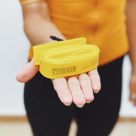 Camera D'aria Pirelli Cinturato Reinforced SmartTUBE Valvola Presta Da 60 Mm Giallo - immagine 4