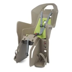 Seggiolino Polisport Koolah CFS Con Montaggio Sul Portapacchi Marrone Verde