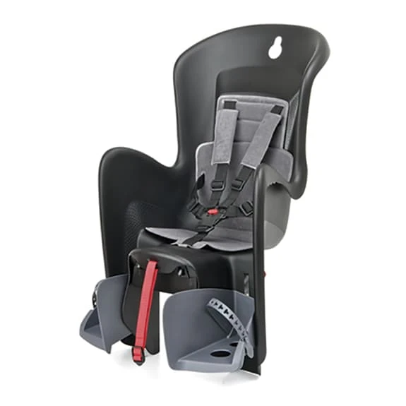 Seggiolino Polisport Bilby Maxi CFS Montaggio Sul Portapacchi Nero Grigio Scuro