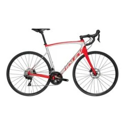 Bicicletta Corsa Ridley Fenix SL Disc Shimano 105 Mix Rosso Argento