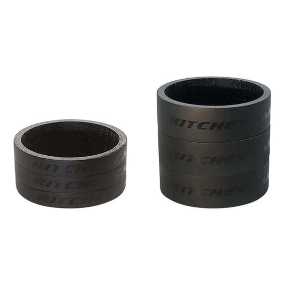 Distanziale Ritchey WCS Carbonio UD 28.6 Mm (5 Unità)