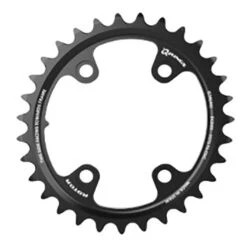 Corona Interna Rotor QRings GRX 30D BCD 110x4 Nero