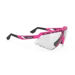 Occhiali Rudy Project Cutline Capsule Edition Rosa Fluo Con Lenti Fotocromatiche Impactx 2 Laser