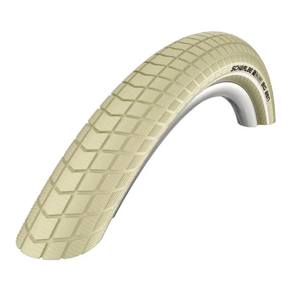 Copertoncino Rigido Schwalbe Little Big Ben 28x1.50 K-Guard TwinSkin Riflettente Beige