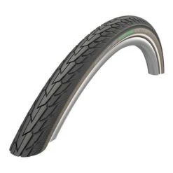 Copertoncino Rigido Schwalbe Road Cruiser 28x1.75 GreenCompound K-Guard TwinSkin Riflettente Nero Marrone