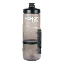 Borraccia SKS Monkeybottle Small Senza Supporto 600 Ml Grigio Trasparente Nero