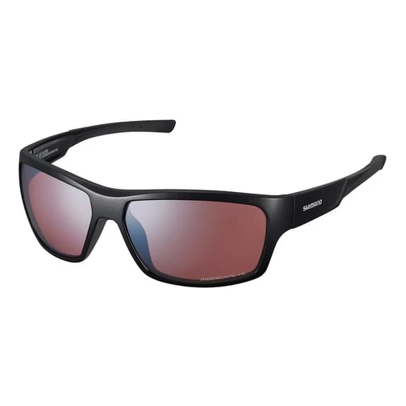 Occhiali Shimano Pulsar Nero Con Lenti Ridescape High Contrast