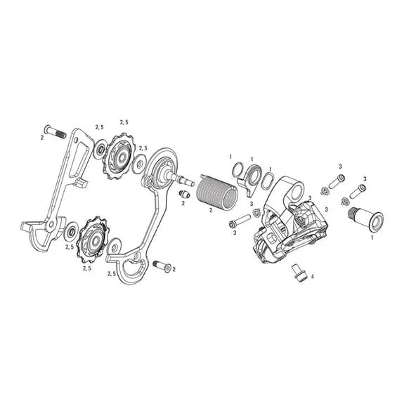Rotelle SRAM Per Cambio X9/X7/GX - immagine 2