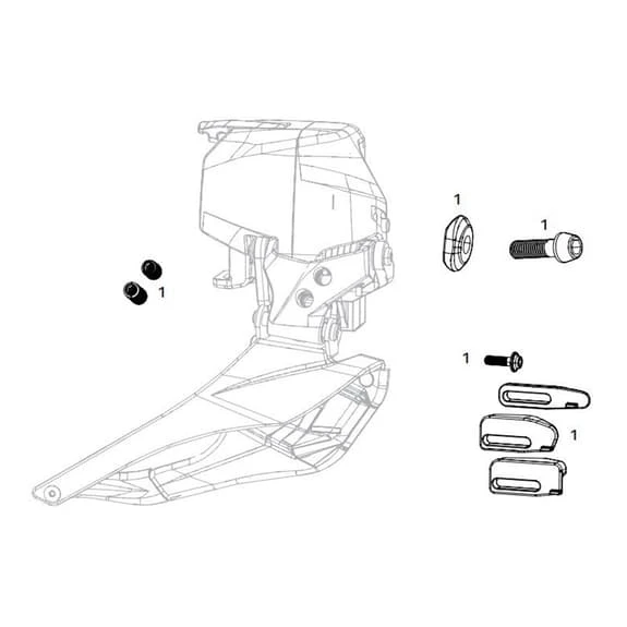 Viti Per Deragliatore SRAM Red ETap AXS