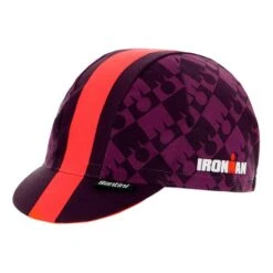 Berretto Santini Dea Ironman Rosa Violetto Donna