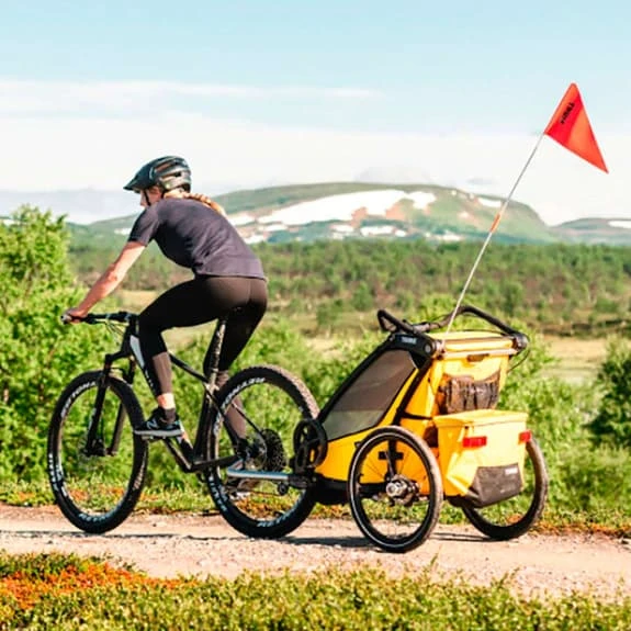 Rimorchio Thule Chariot Sport 1 Giallo - immagine 2