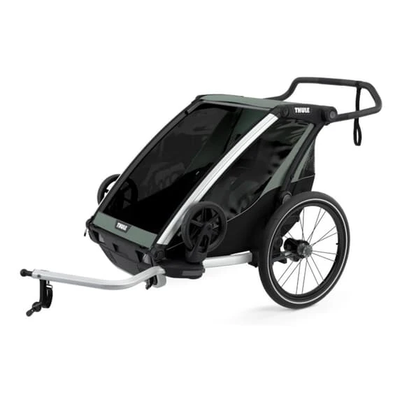 Rimorchio Thule Chariot Lite 2 Nero Grigio