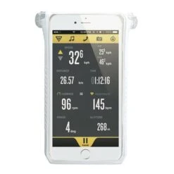 Custodia Per Smartphone Topeak DryBag Per IPhone 6 Plus, 6S Plus E 7 Plus Bianco