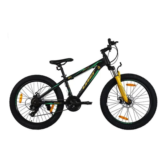 Bicicletta Per Bambini Umit Spartan 24" Nero Verde