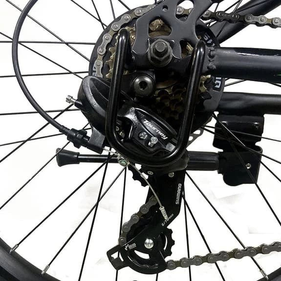 Bicicletta Per Bambini Umit Spartan 24" Nero Verde - immagine 3