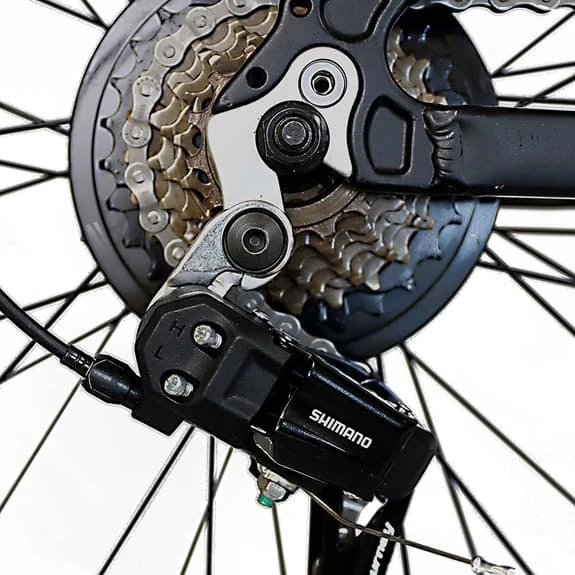 Bicicletta MTB Umit 4 Motion 26" Nero Rosso - immagine 6