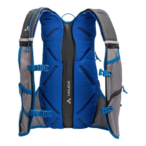 VAUDE Gilet Idrico Vaud Trail Sapcer 8L Nero Grigio Blu - immagine 2