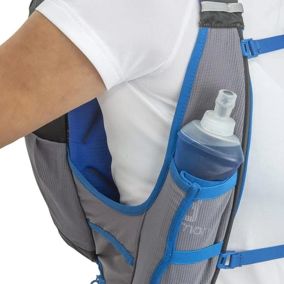 VAUDE Gilet Idrico Vaud Trail Sapcer 8L Nero Grigio Blu - immagine 3