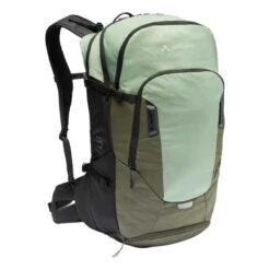 Zaino Vaude Bike Alpin 30+5L Verde Pallido Grigio Scuro