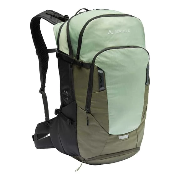 Zaino Vaude Bike Alpin 30+5L Verde Pallido Grigio Scuro