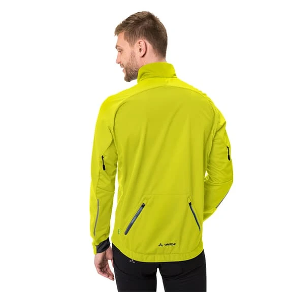 Giacca Vaude Posta Softshell VI Giallo Fluo - immagine 4