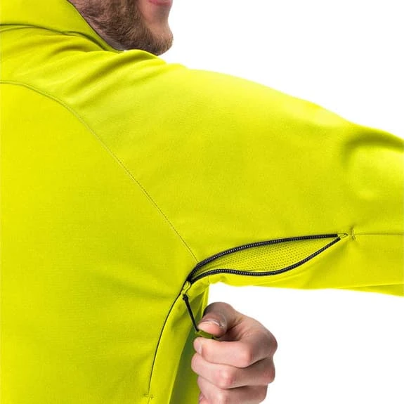 Giacca Vaude Posta Softshell VI Giallo Fluo - immagine 6