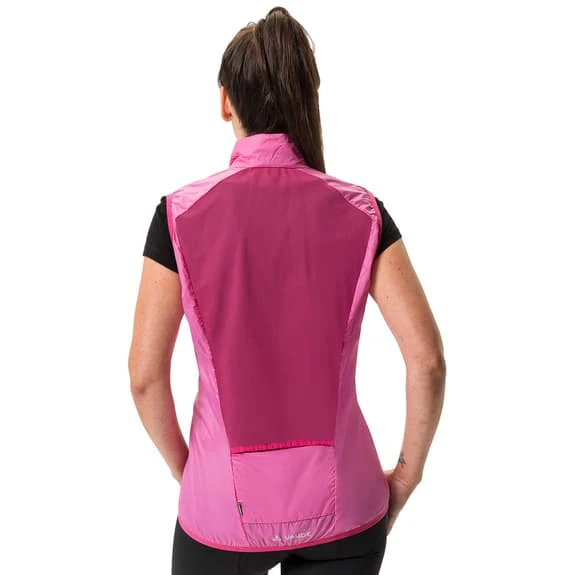 Gilet A Vento Vaude Matera Air Rosa Donna - immagine 4