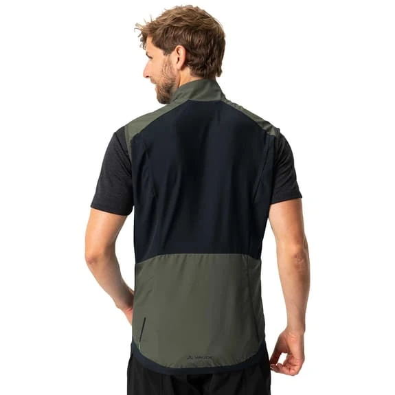 Gilet A Vento Vaude Kuro Air Verde Cachi - immagine 4