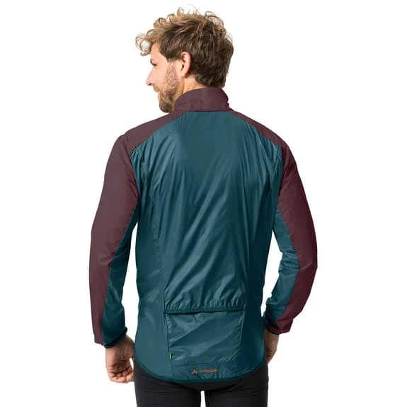 Giacca Sottile A Vento Vaude Matera Air Lilla Scuro Blu - immagine 4