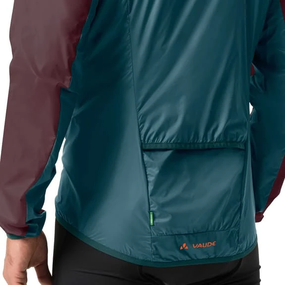 Giacca Sottile A Vento Vaude Matera Air Lilla Scuro Blu - immagine 6