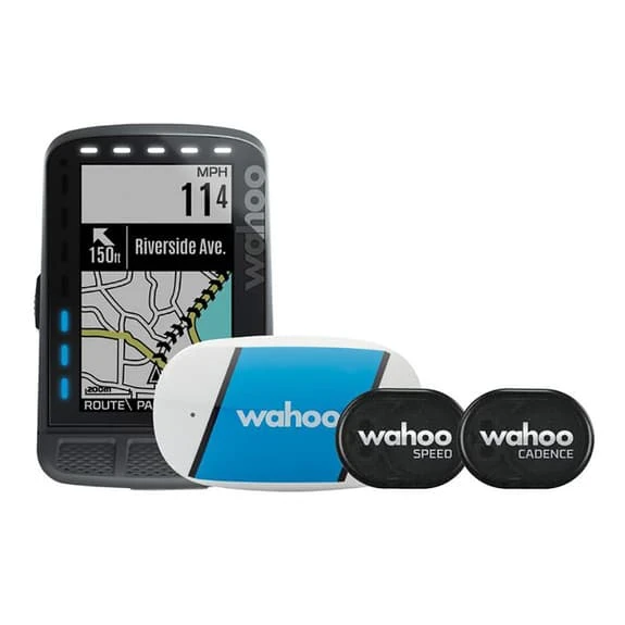 Ciclocomputer Wahoo ELEMNT ROAM GPS + Sensore Di Frequenza Cardiaca + Sensore Di Cadenza + Sensore Di VelocitÃ