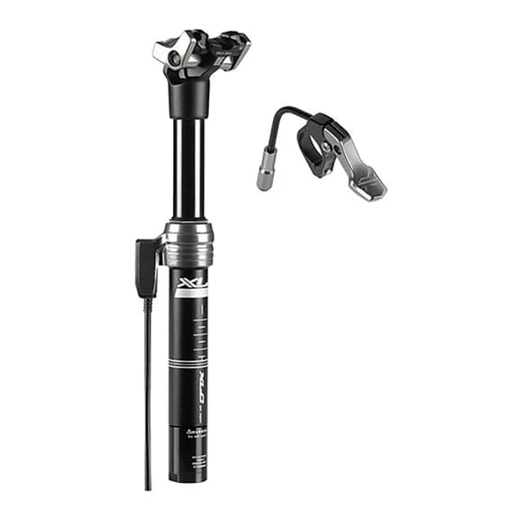 Reggisella Telescopico XLC SP-T08 Cablaggio Esterno Nero