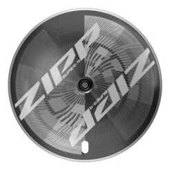 Ruota Posteriore Lenticolare Zipp Super-9 Disc Carbon Per Tubeless Nero